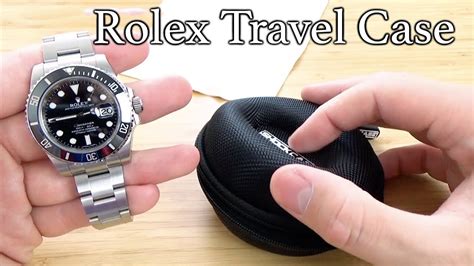 rolex watch travel case|best single watch travel case.